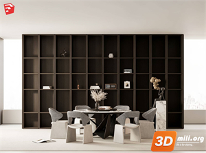Dining Table Set Skp Files